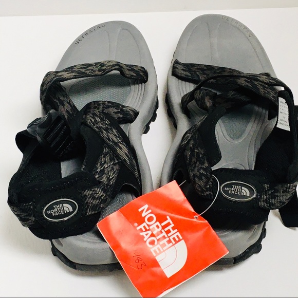 NWT The North Face Women's Casual Athletic Hiking Sandals Size 8 Black/Gray NEW - Picture 9 of 16